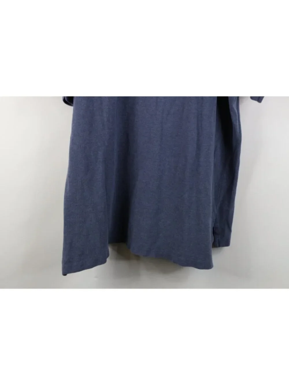 Vintage 90s Ralph Lauren Mens XL Faded Pique Cotton Knit Golf Polo Shirt Blue